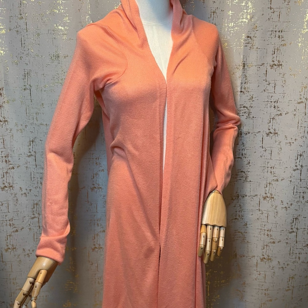 Elegant Peach Women's Versatile Sweater - Picture 3 of 5